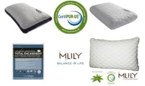 mlily pillows, and mattress protectors picture